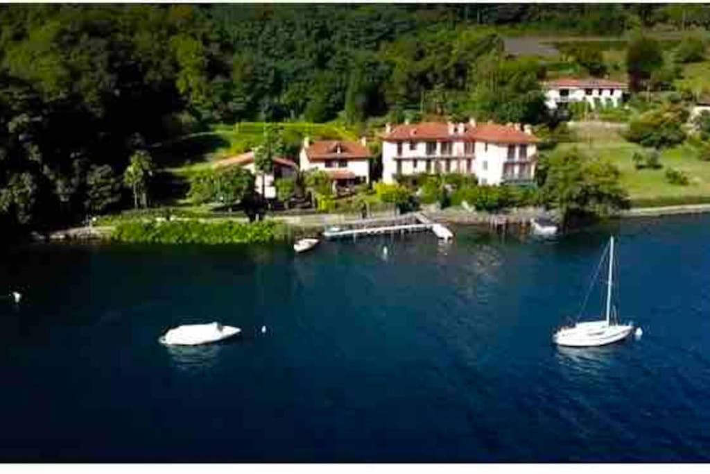 Villa Giardino Con Pontile Sul Lago D'Orta In Riva Orta San Giulio Εξωτερικό φωτογραφία